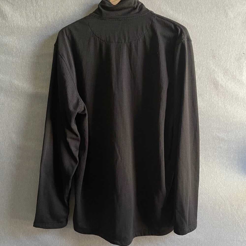 Voodoo Tactical Thermal Top Mens L Black Dual Action Grid Fleece Quarter Zip - Picture 6 of 7